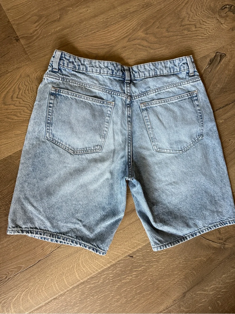 H&M Light Blue Denim Jean Shorts